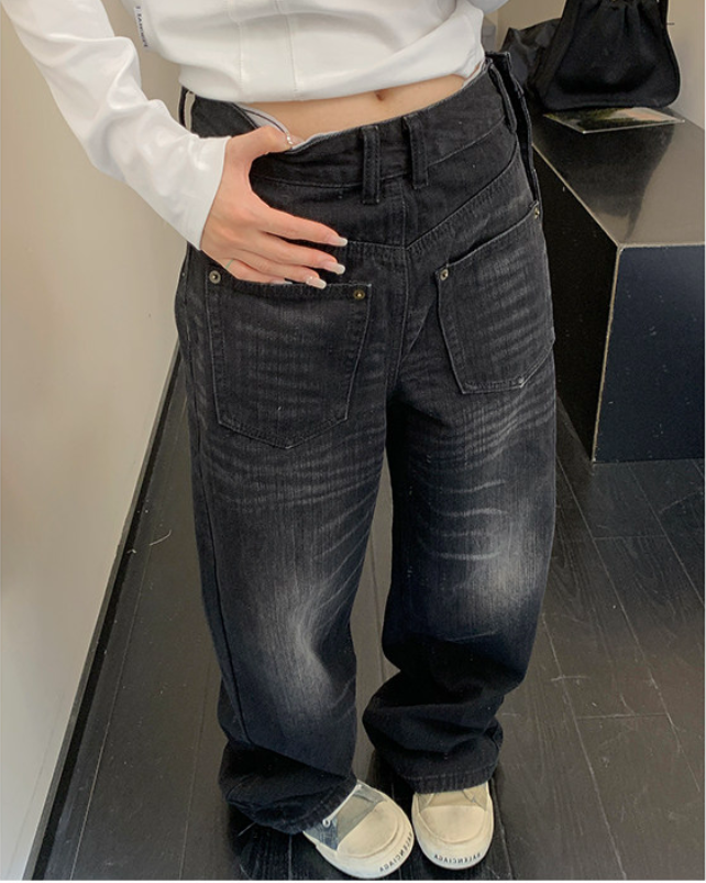 Wide Denim Pants / OS10369