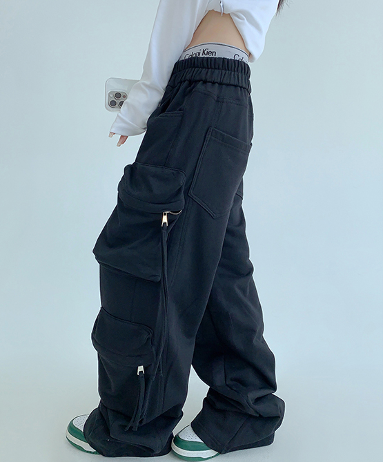 Multi-Pocket Cargo Pants / OS10292