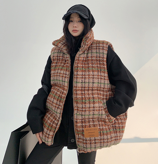 Check Puffer Vest / OS10300