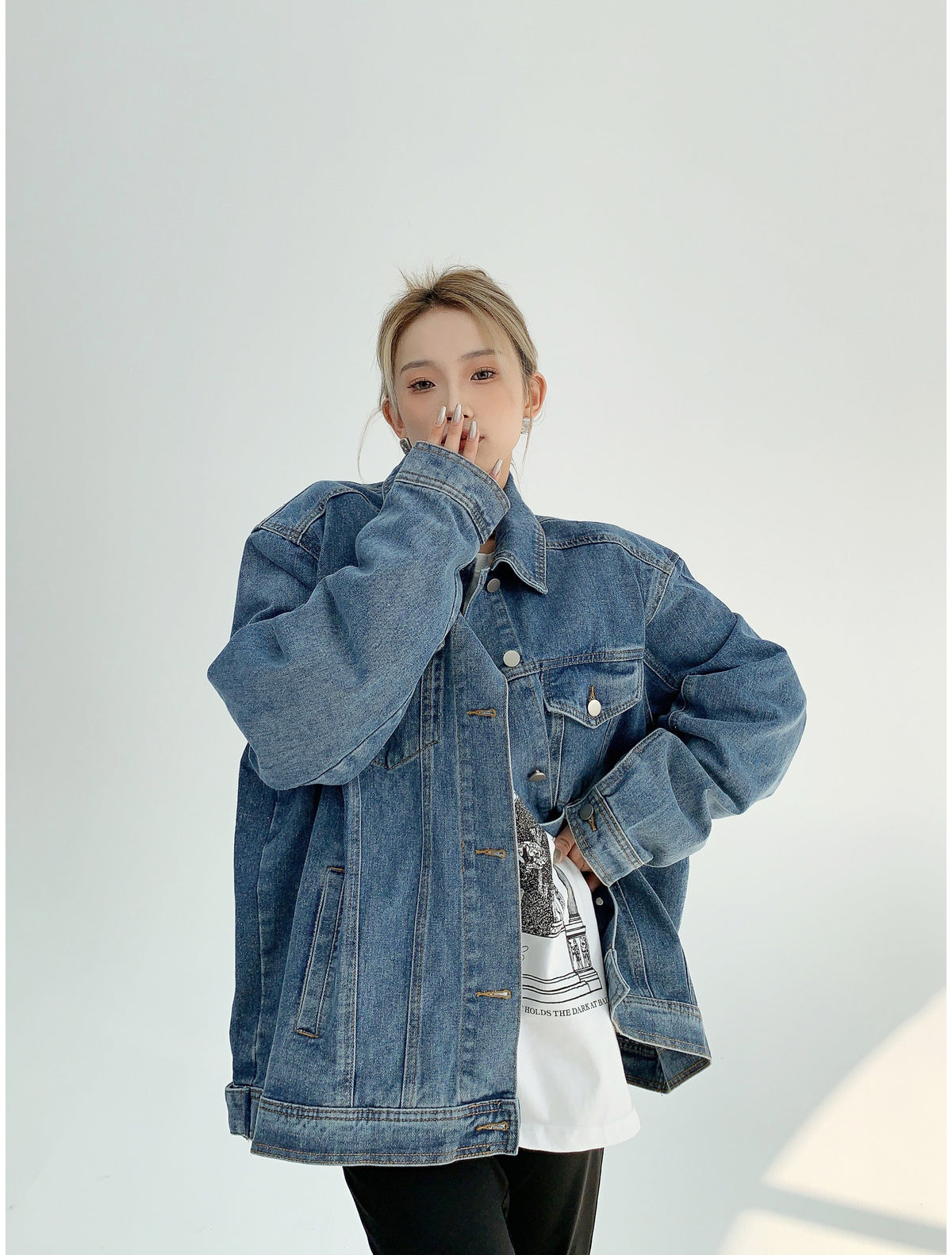 Distressed Denim Jacket｜ダメージ デニム ジャケット　OS10571