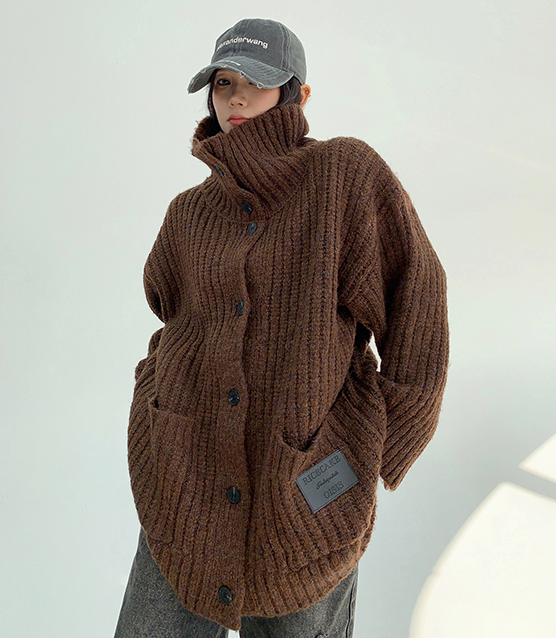 Rib Knit Jacket / OS10281