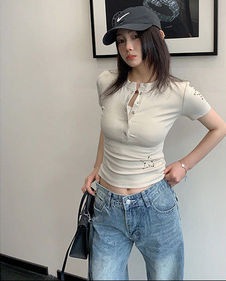 Henley Baby S-Tee　OS10515