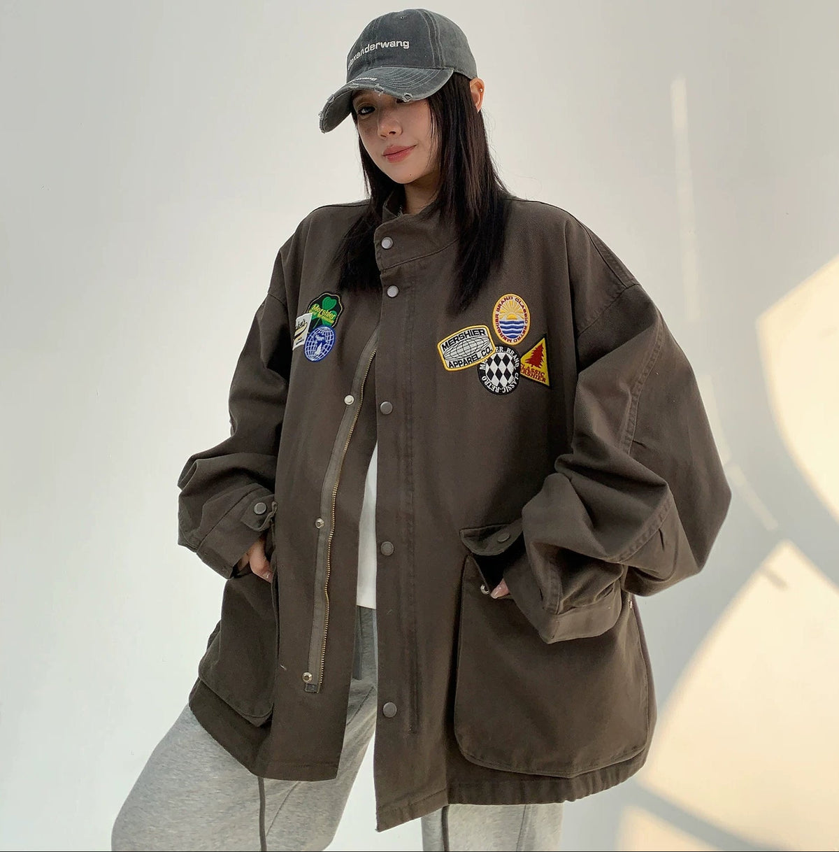 Distressed Work Jacket｜ダメージ 刺繍 ワークジャケット　OS10638