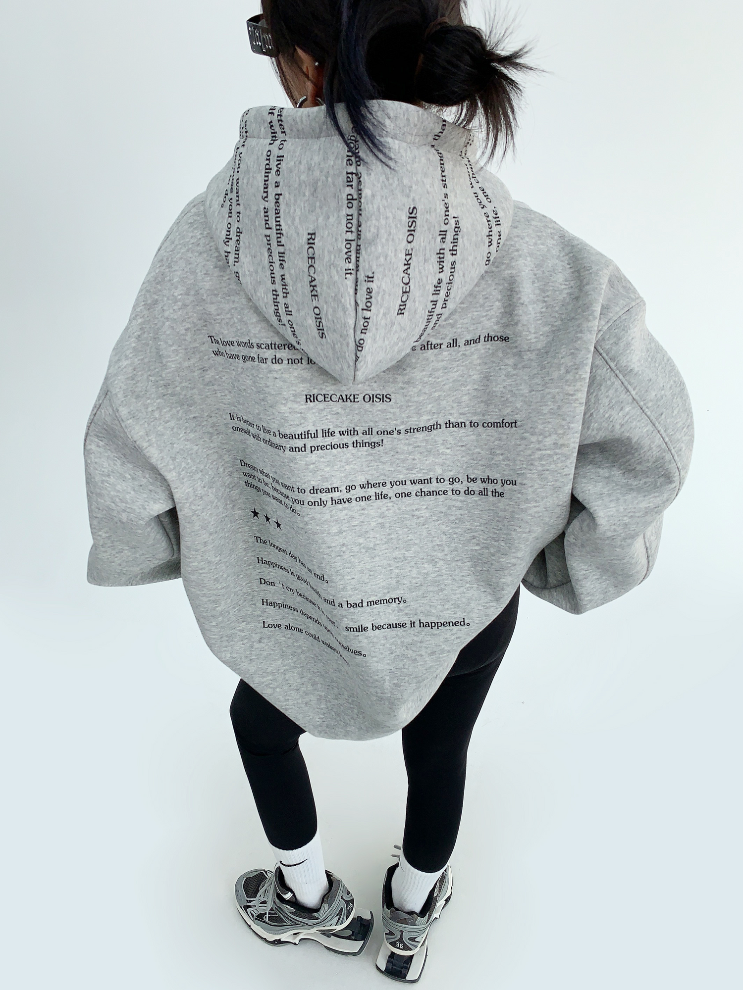 Back & Hood Graphic Tee / OS10255