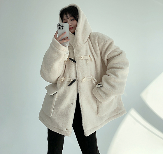 Boa Fleece Duffle Coat / OS10286