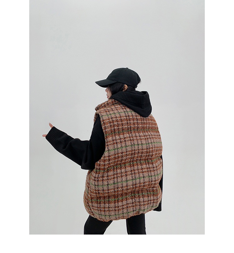 Check Puffer Vest / OS10300