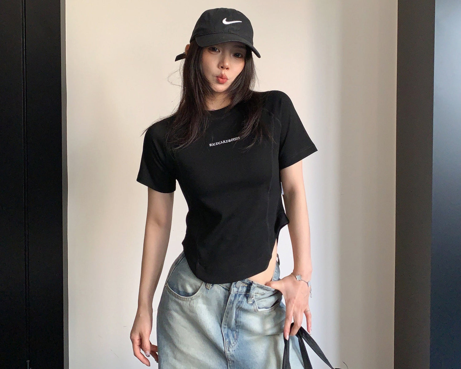 Cropped Logo S-Tee　OS10513