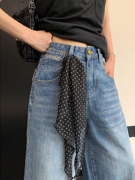 Asym Denim Shorts　OS10502