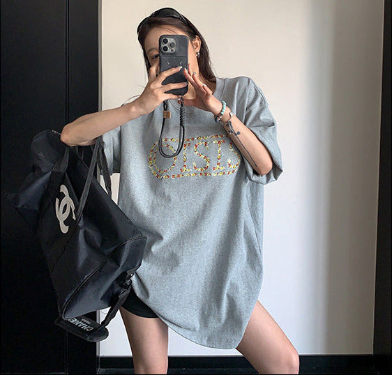 Embroidered Logo S-Tee　OS10523