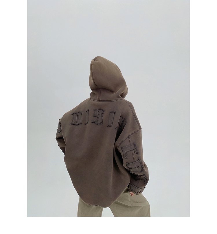 Back & Sleeve Logo Hoodie / OS10299