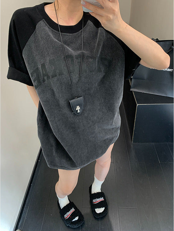 Washed Raglan S-Tee　OS10478