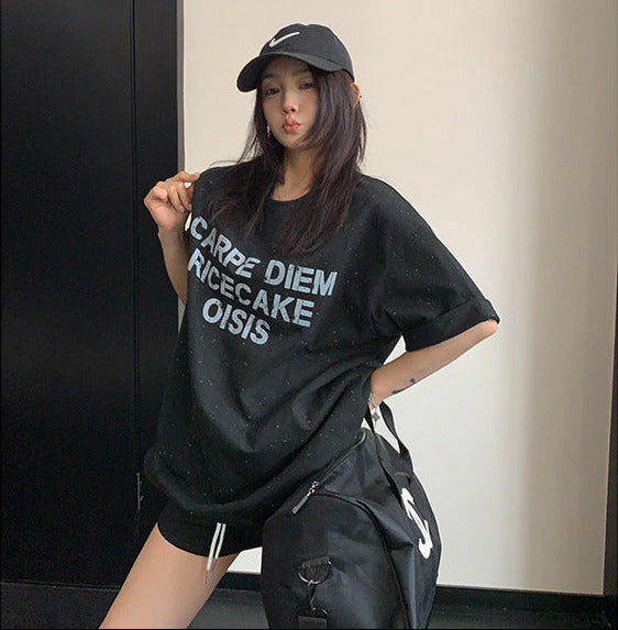 Speckled Logo S-Tee　OS10509