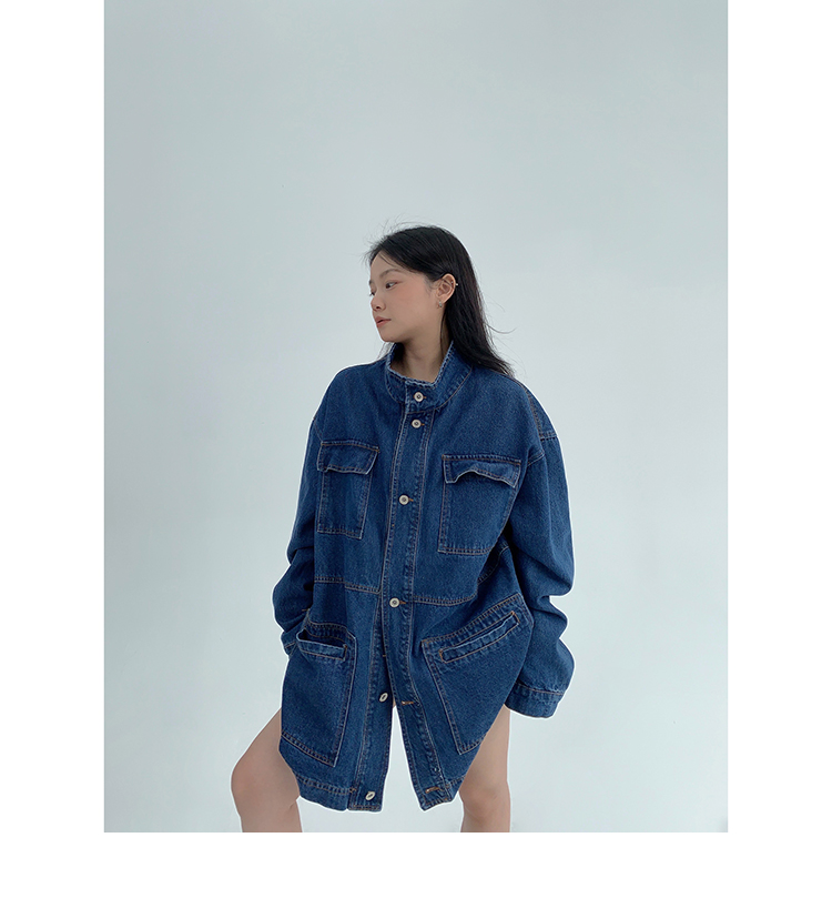 Denim Coverall Jacket / OS10288