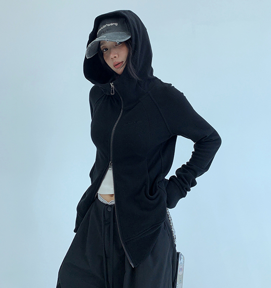 Slim Fit Zip-Up Hoodie / OS10229