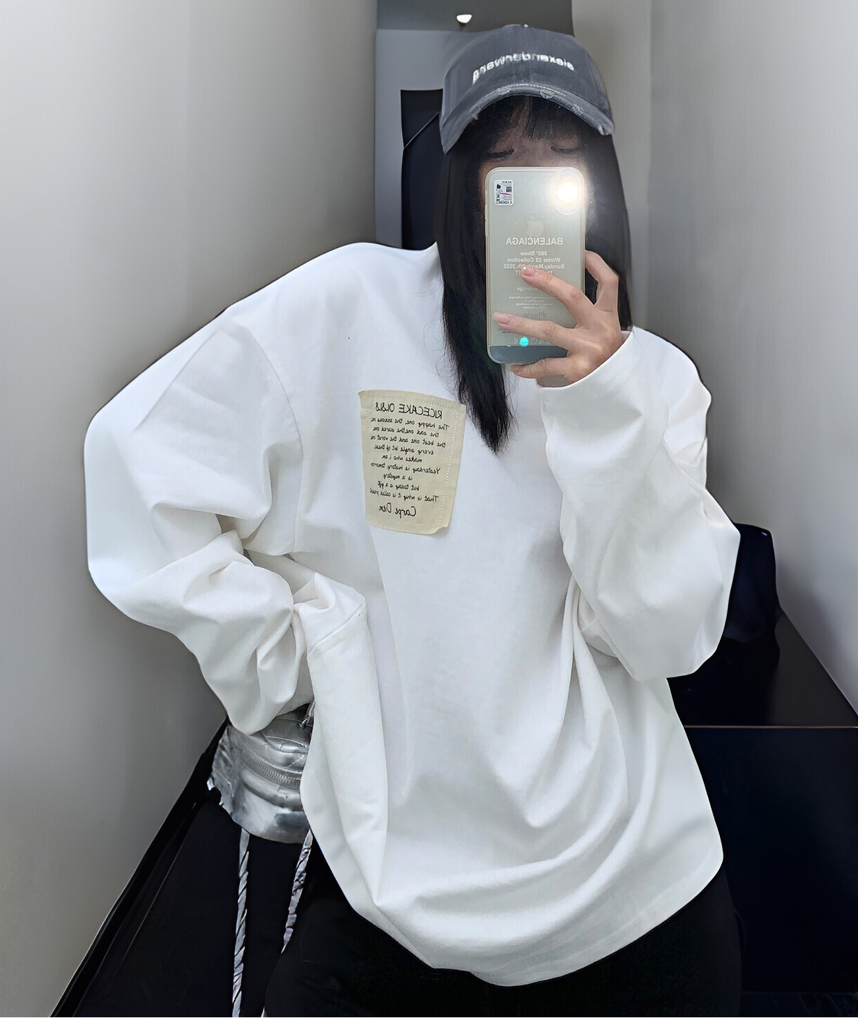 Patch Sweat Top / OS10353