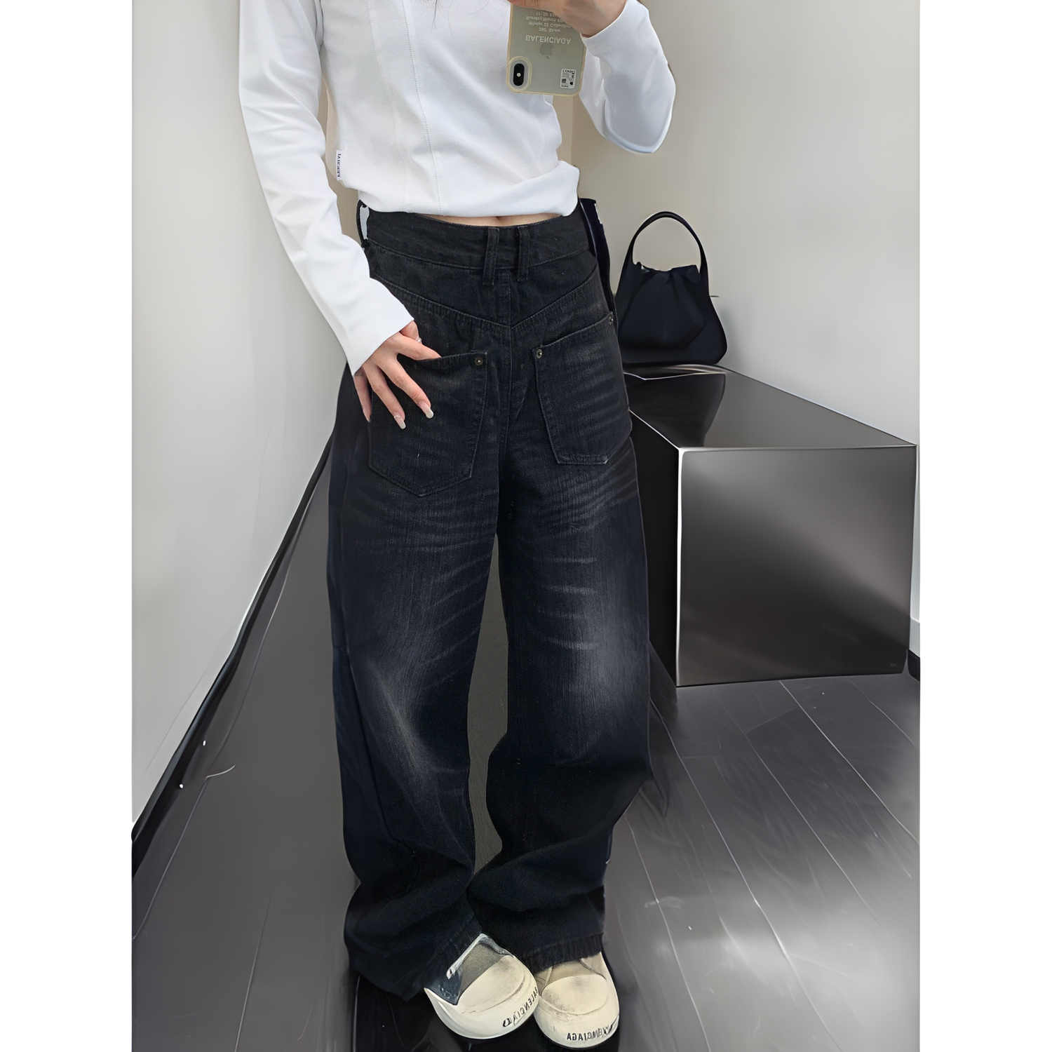 Wide Denim Pants / OS10369