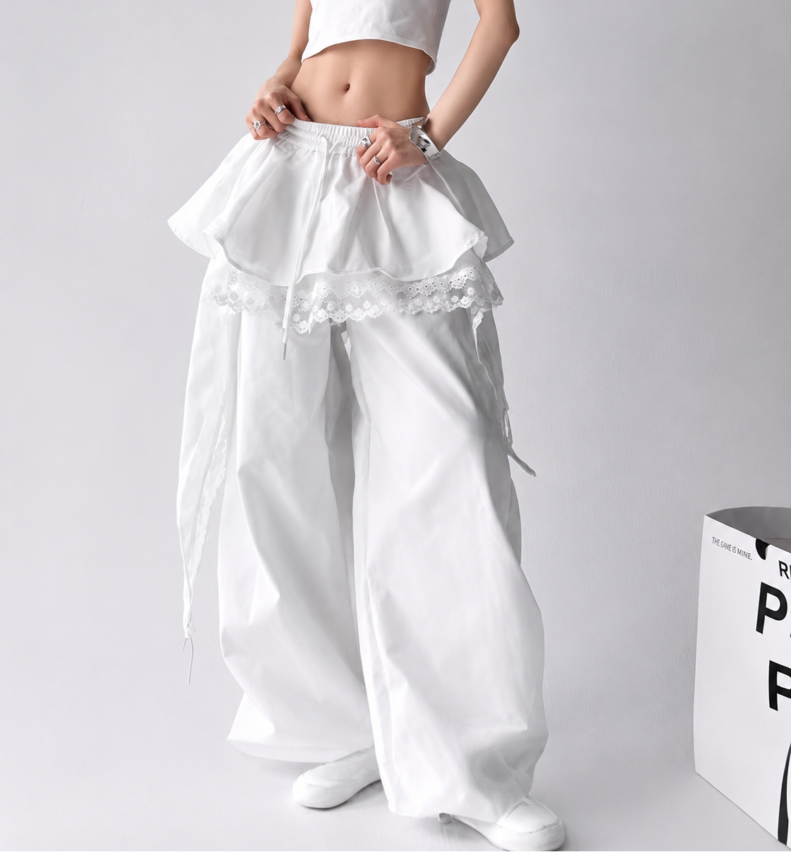 Lace Layered Pants　KS10155