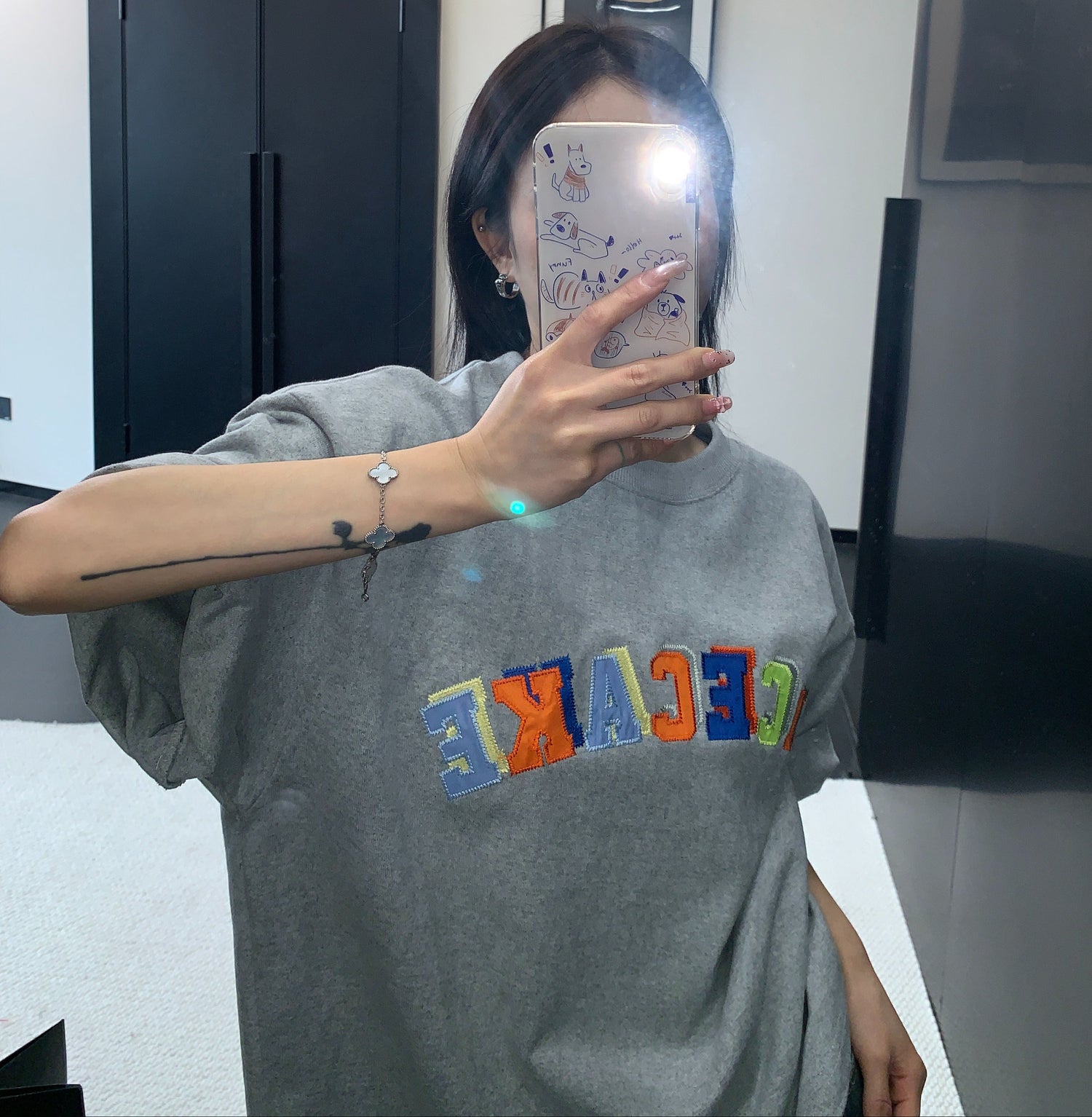 Color Letter S-Tee　OS10487
