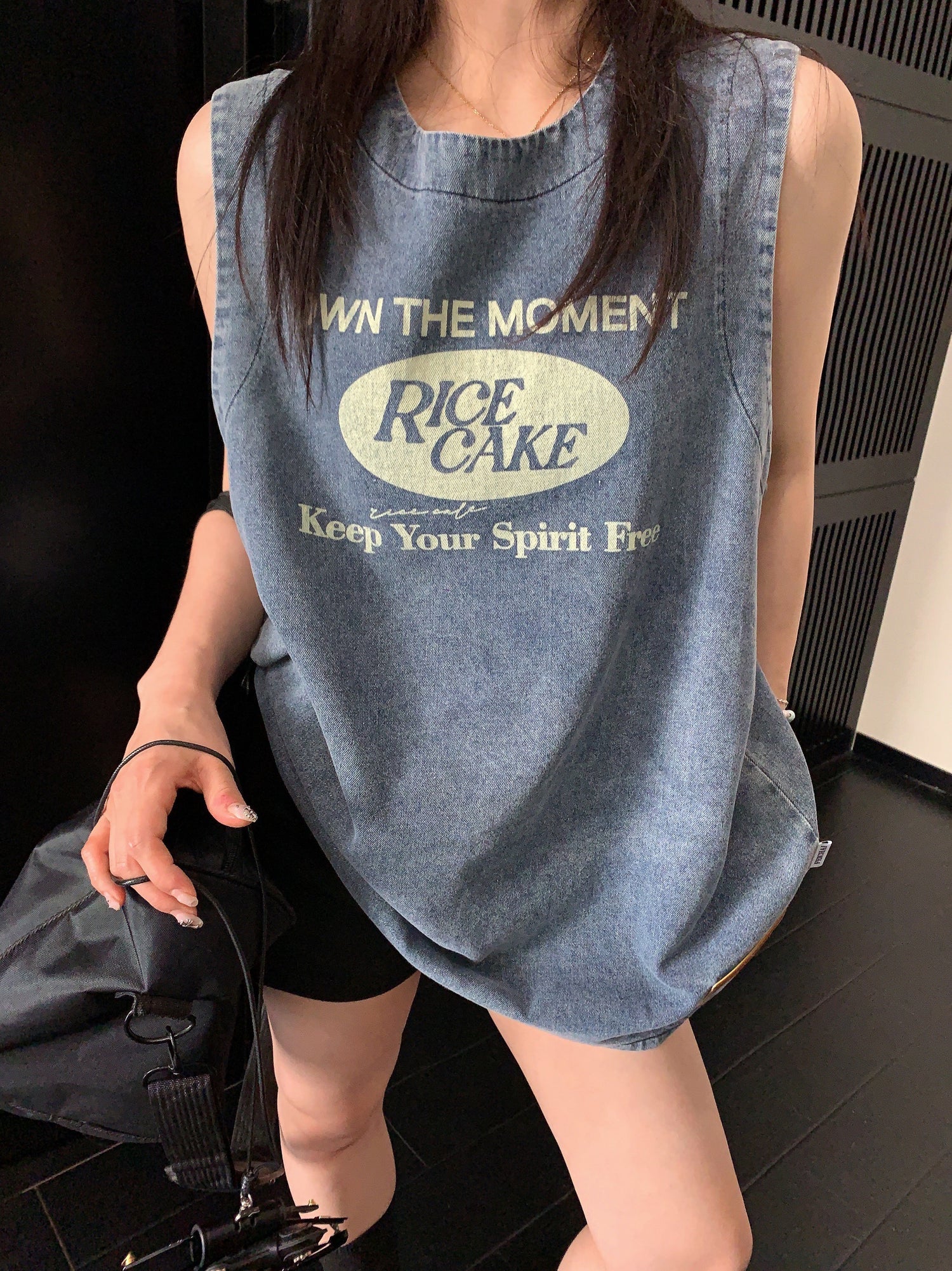 Denim Logo Tank　OS10506