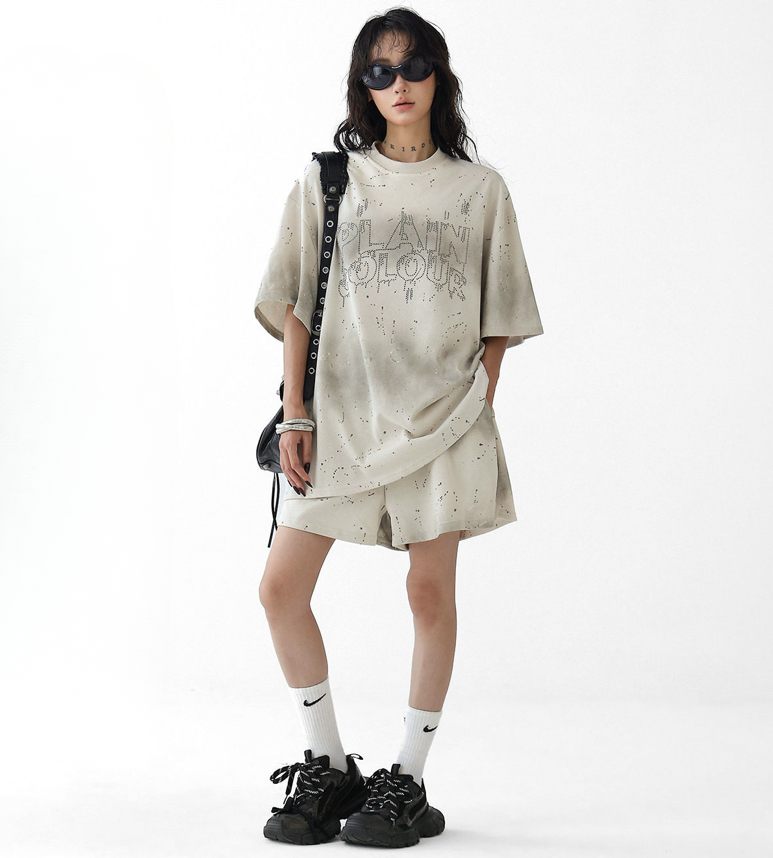 Rhinestone Top / Pants　AS10543