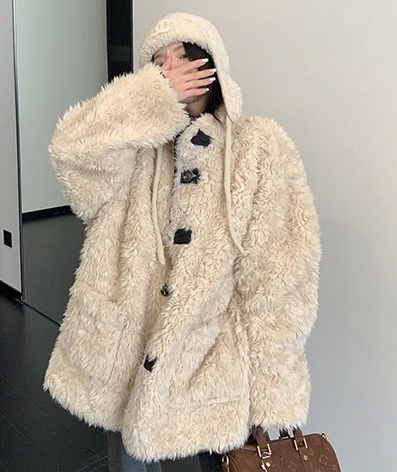 Reversible Boa Coat / OS10319