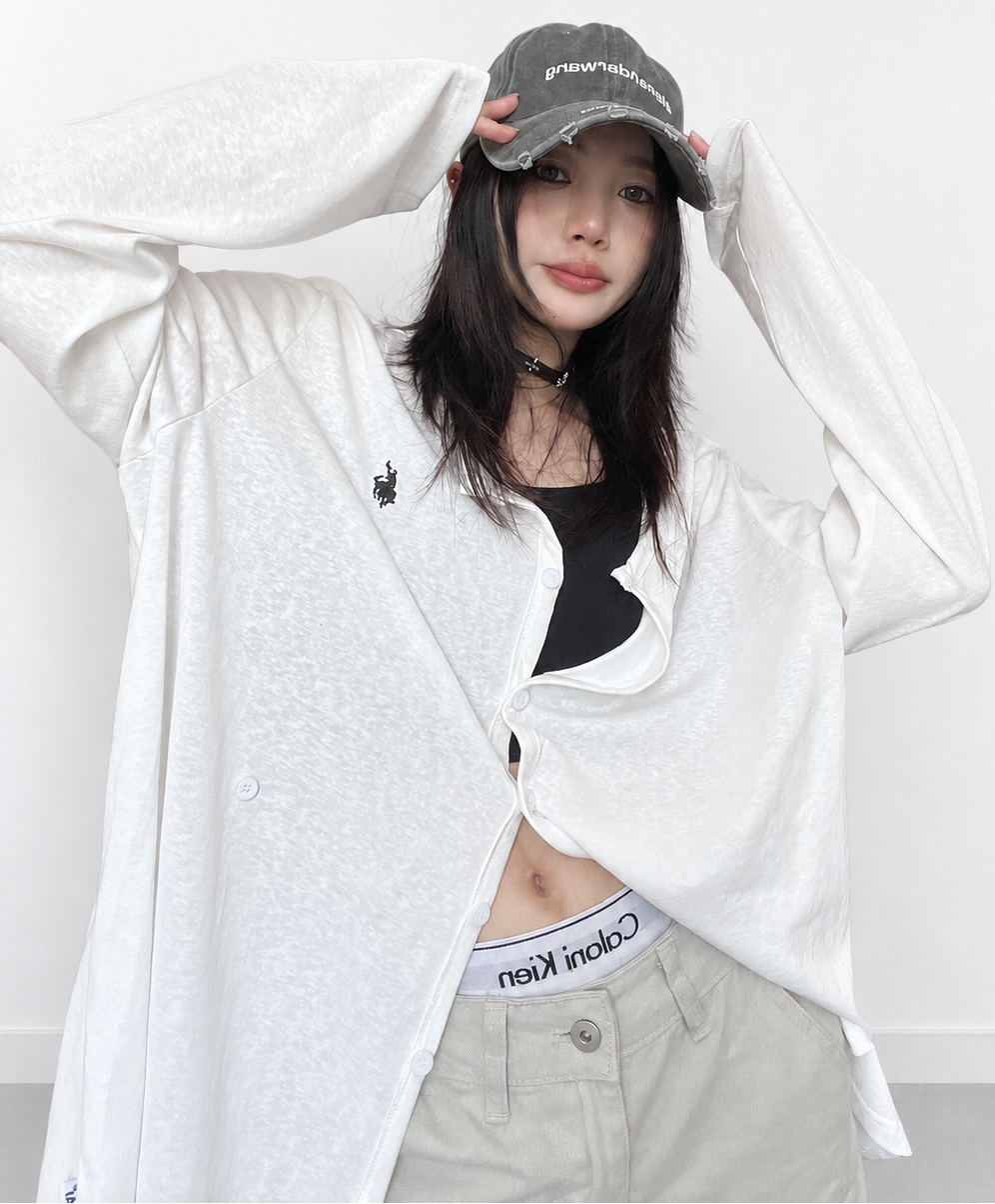 Embroidered Knit Cardigan｜刺繍 ニット カーディガン　OS10617