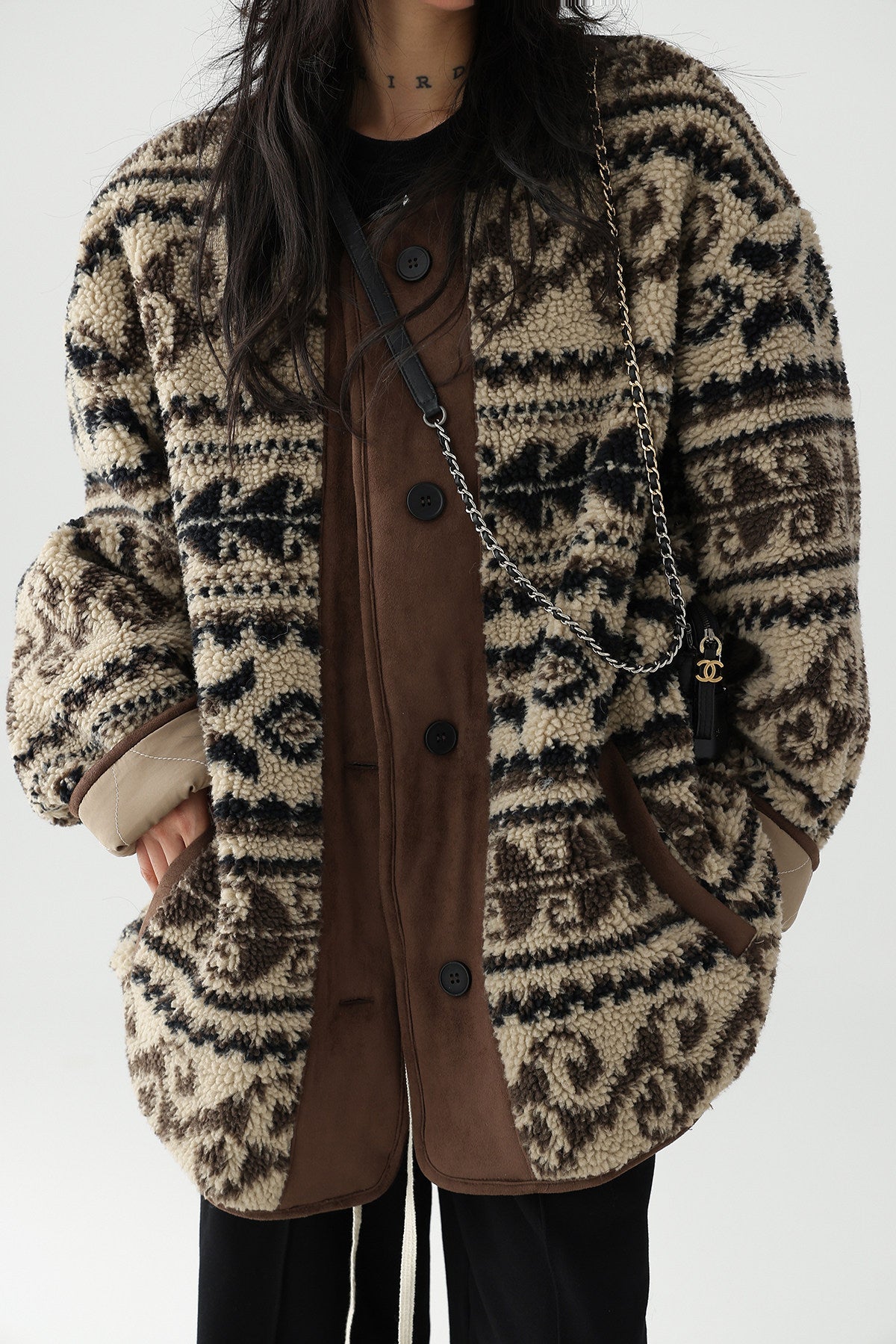 Nordic Boa Cardigan / AS10429