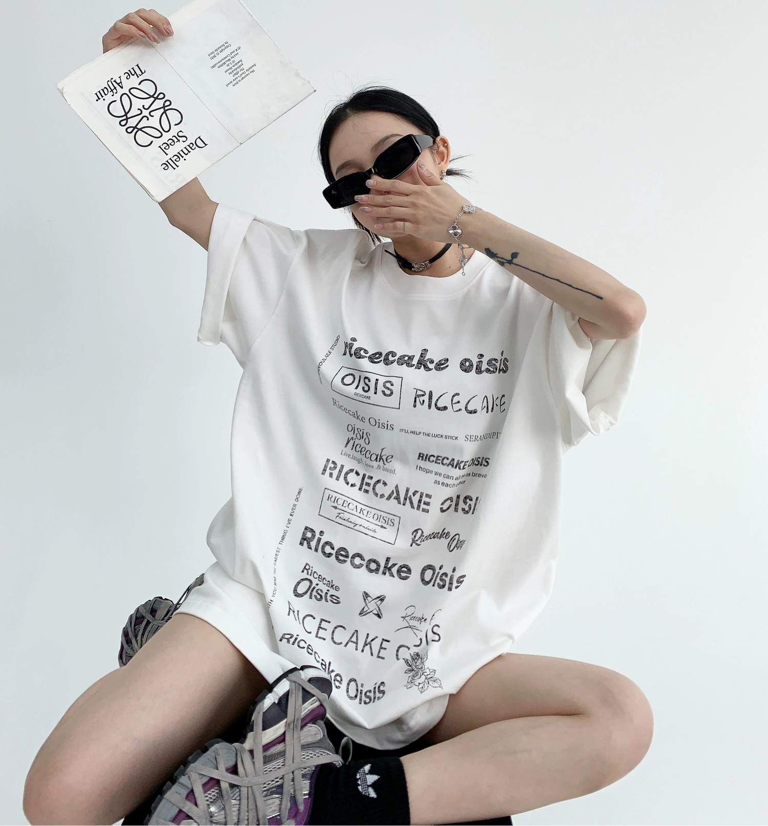 Fuzzy Print S-Tee / OS10039