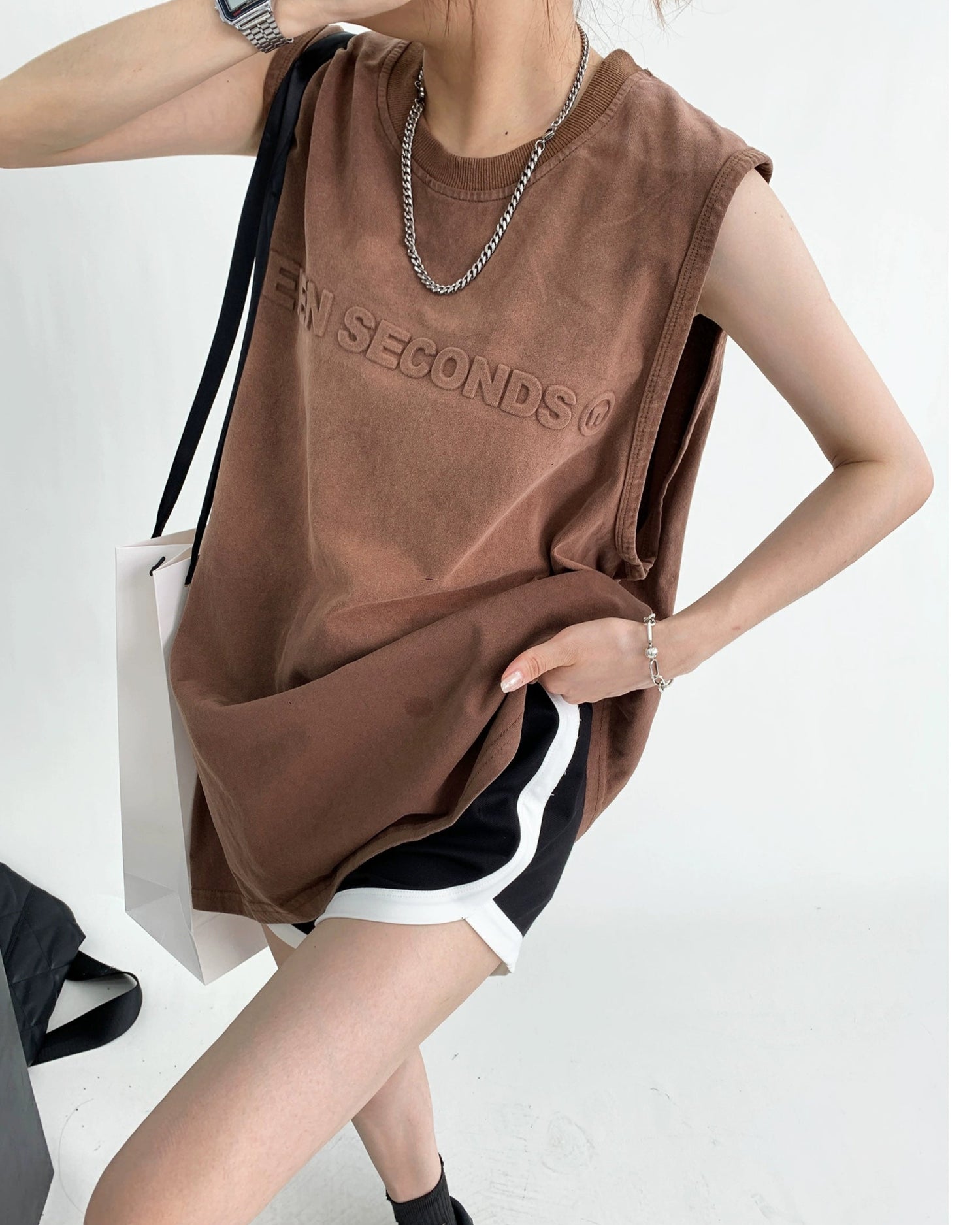 Gradient Sleeveless S-Tee  / OS10037