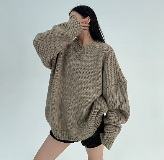 Volume Knit Pullover / OS10343