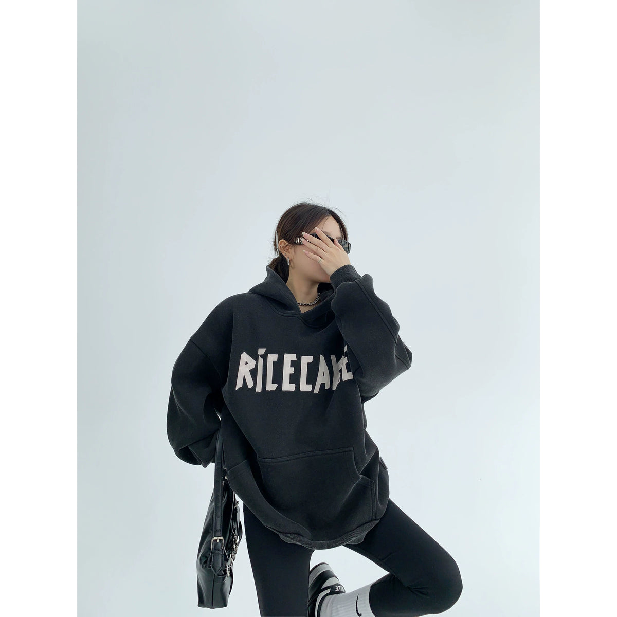 Distressed Print Hoodie　OS10567 5