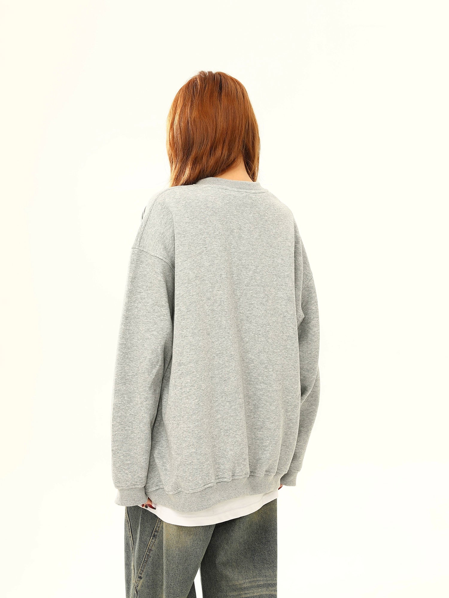 Zippered Sweat Shirt / WA10174