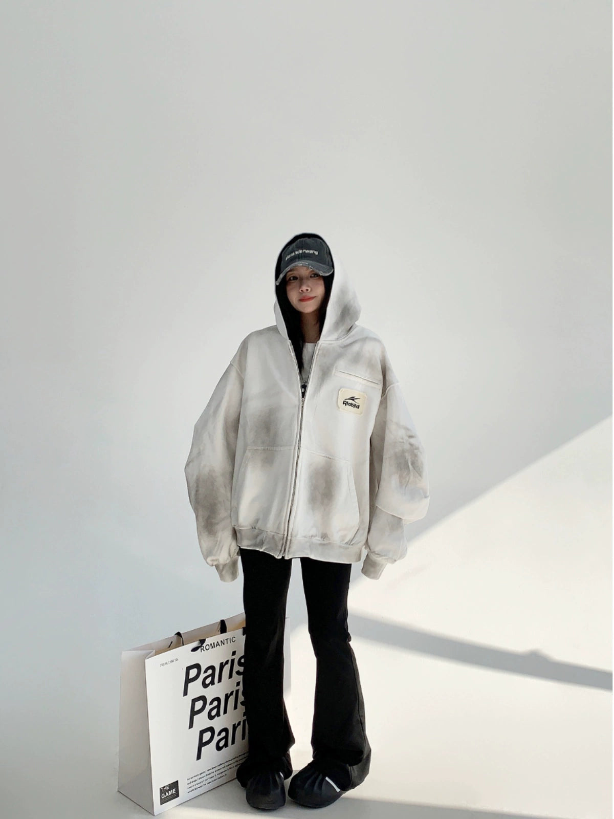 Grungy Oversized  Hoodie / OS10119