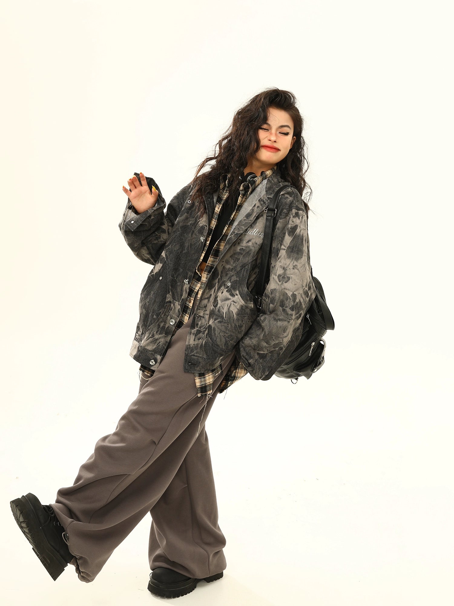 Tie-Dye Denim Jacket / WA10168