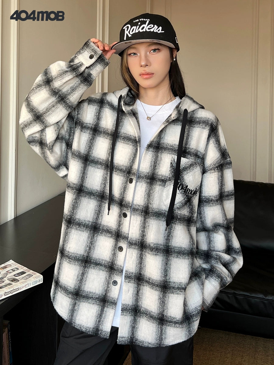 Hooded Shirt Jacket / MG10149