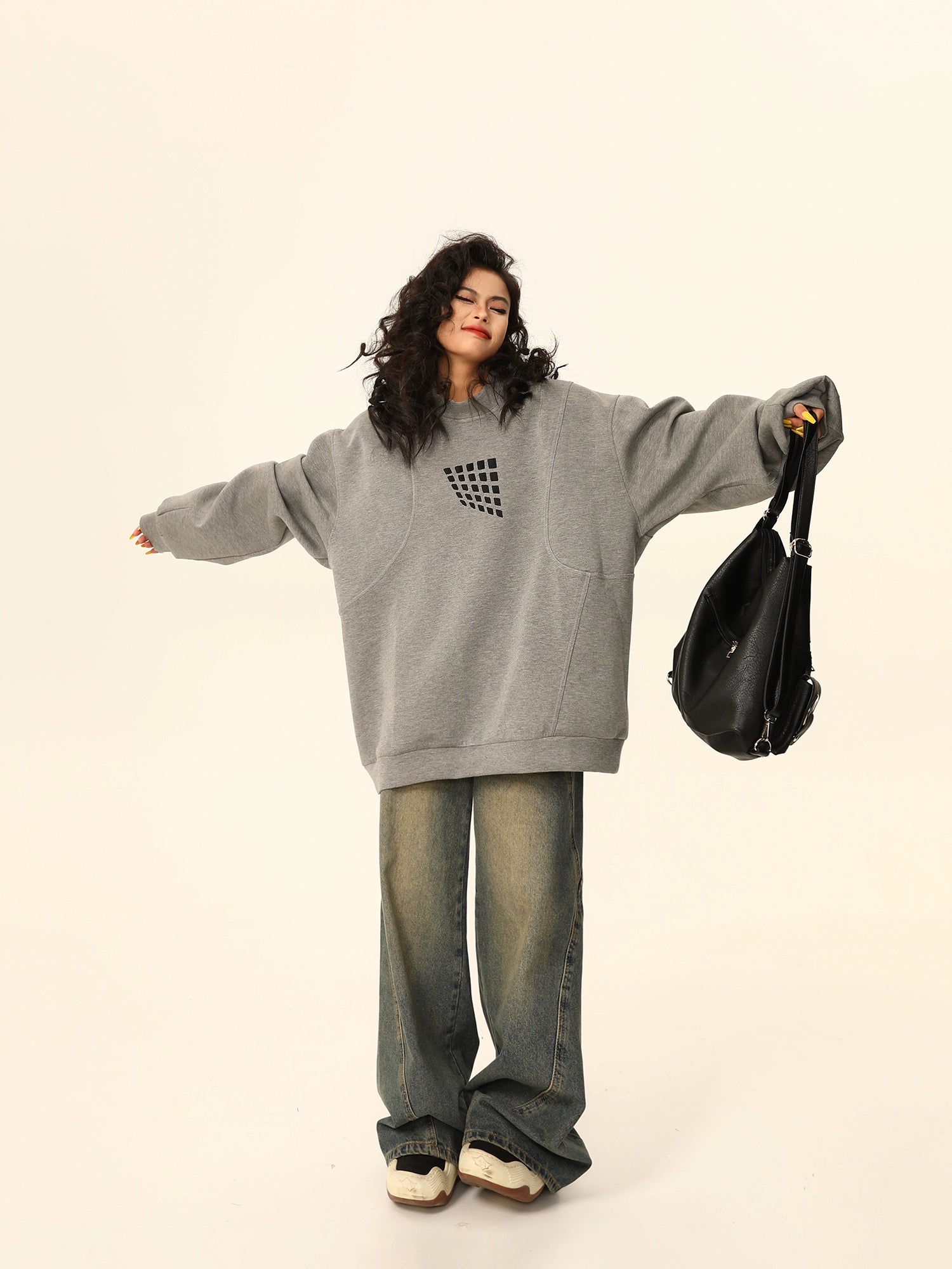 Graphic Sweat Pullover / WA10171