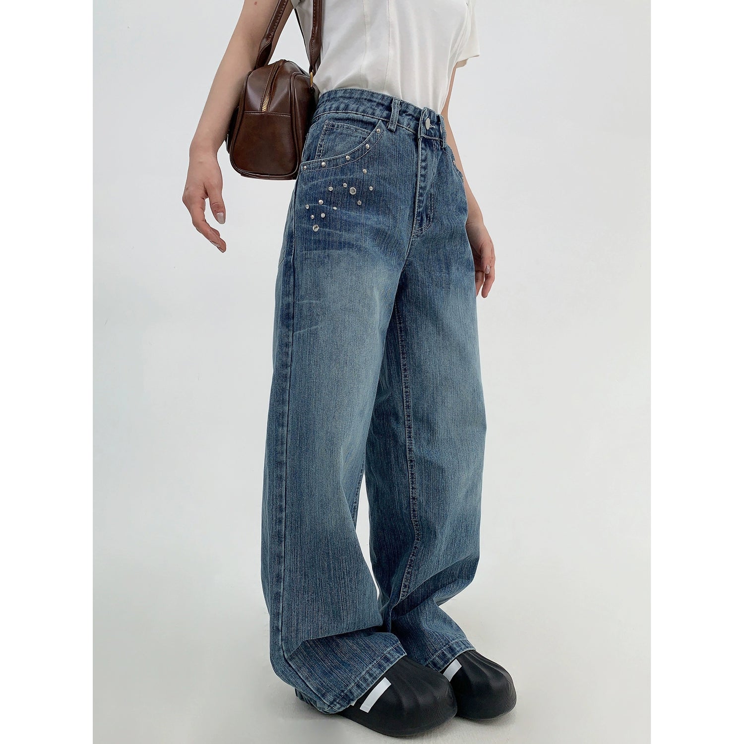Wide Denim Pants / OS10097