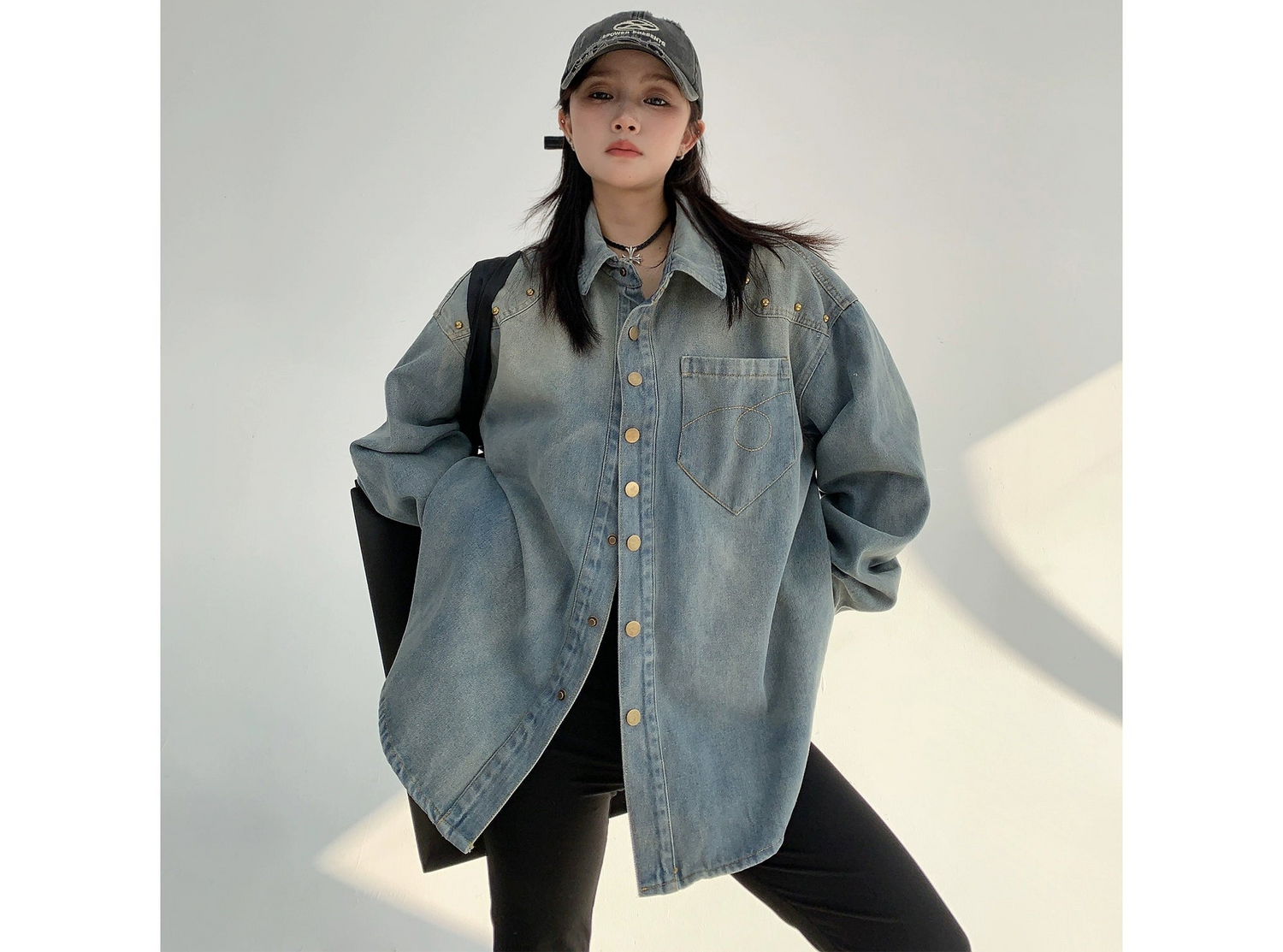 Vintage Denim Jacket / OS10100