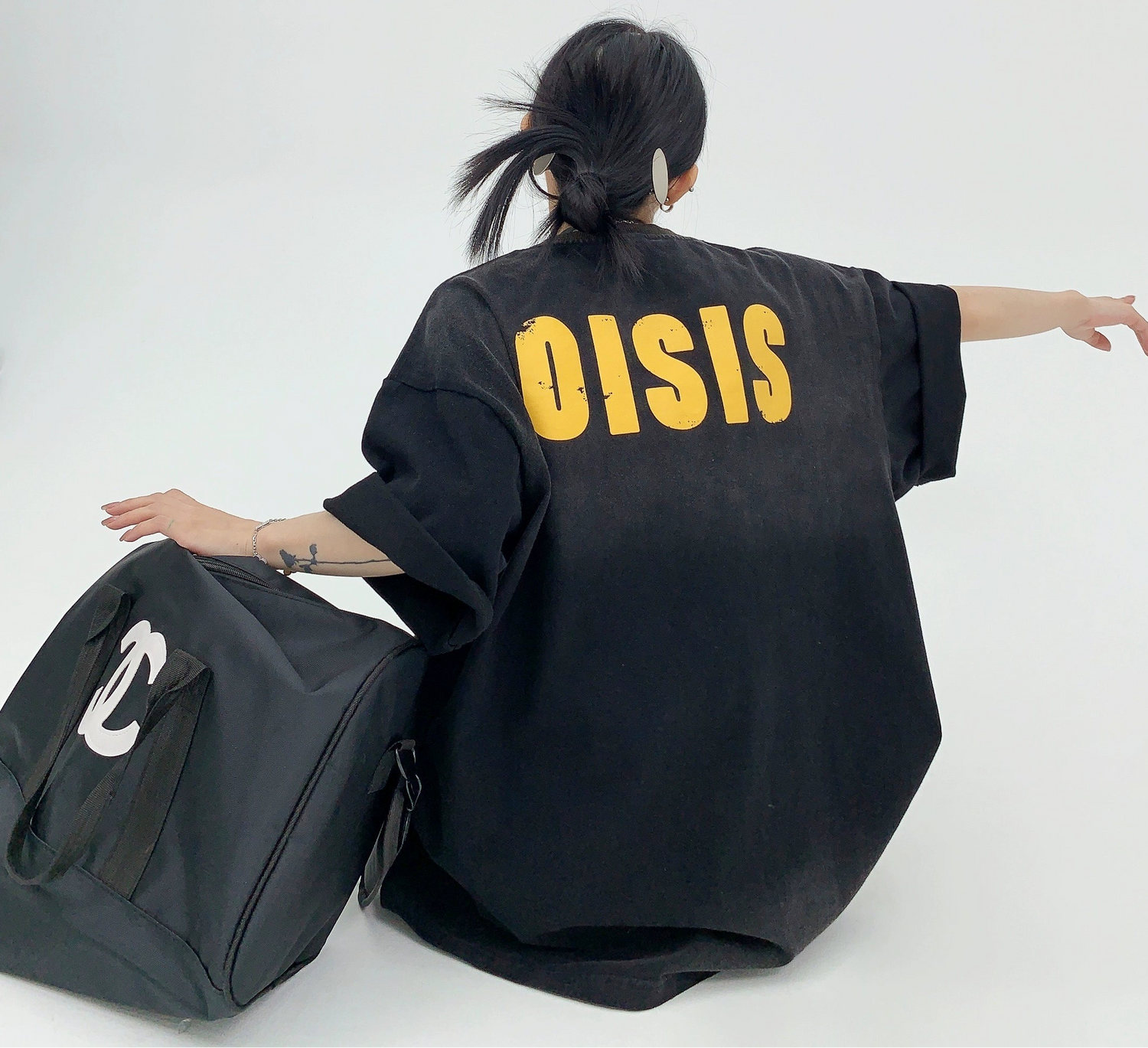 Letter Print S-Tee / OS10020