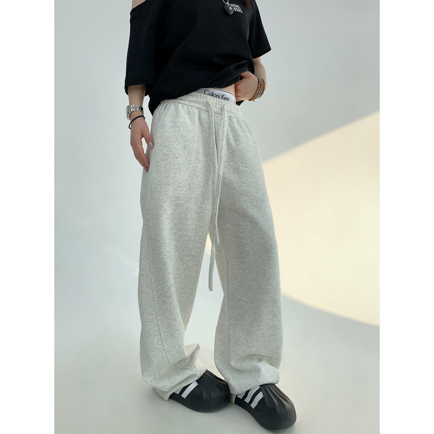 Wide-Leg Sports Pants / OS10112