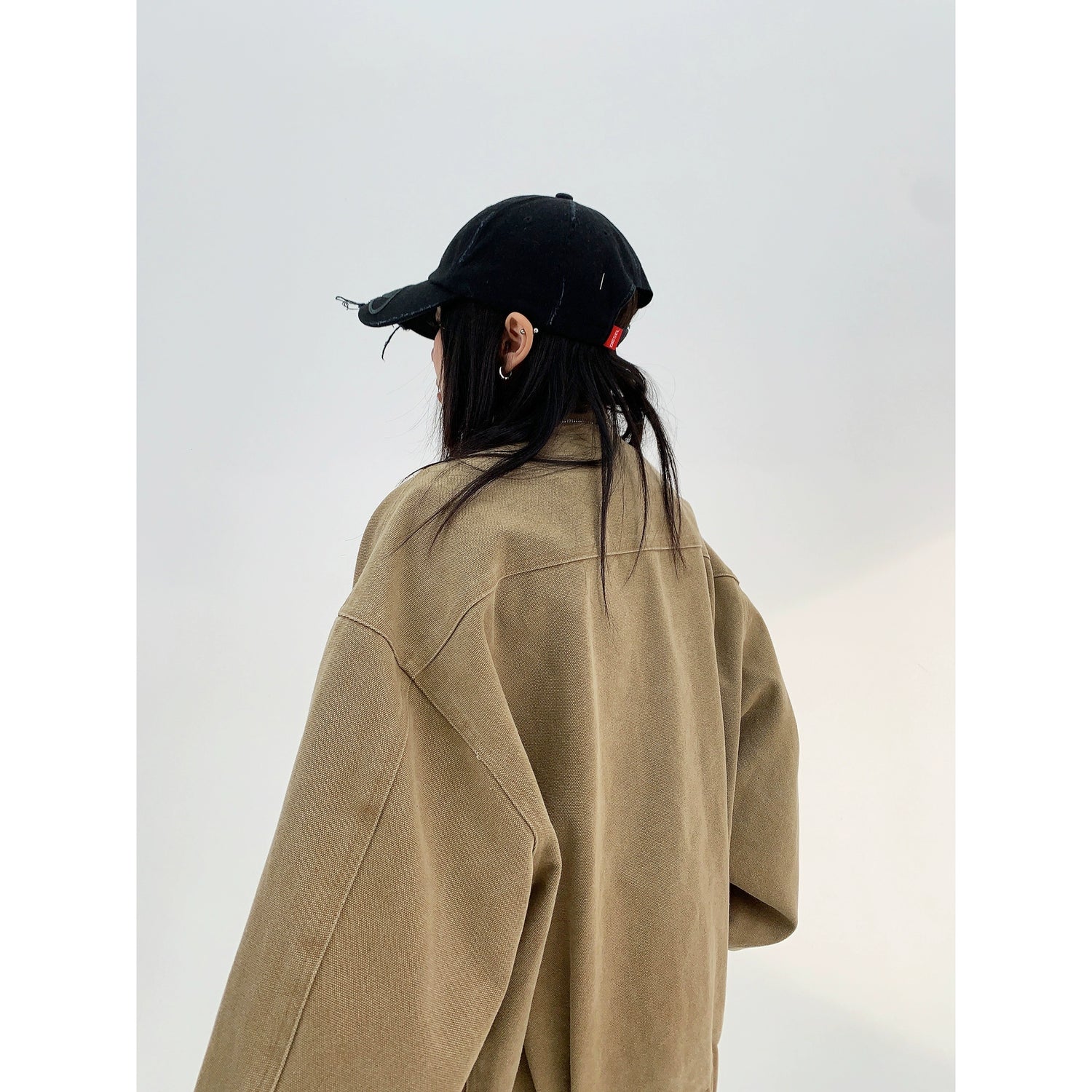 Collarless Bomber Jacket / OS10214