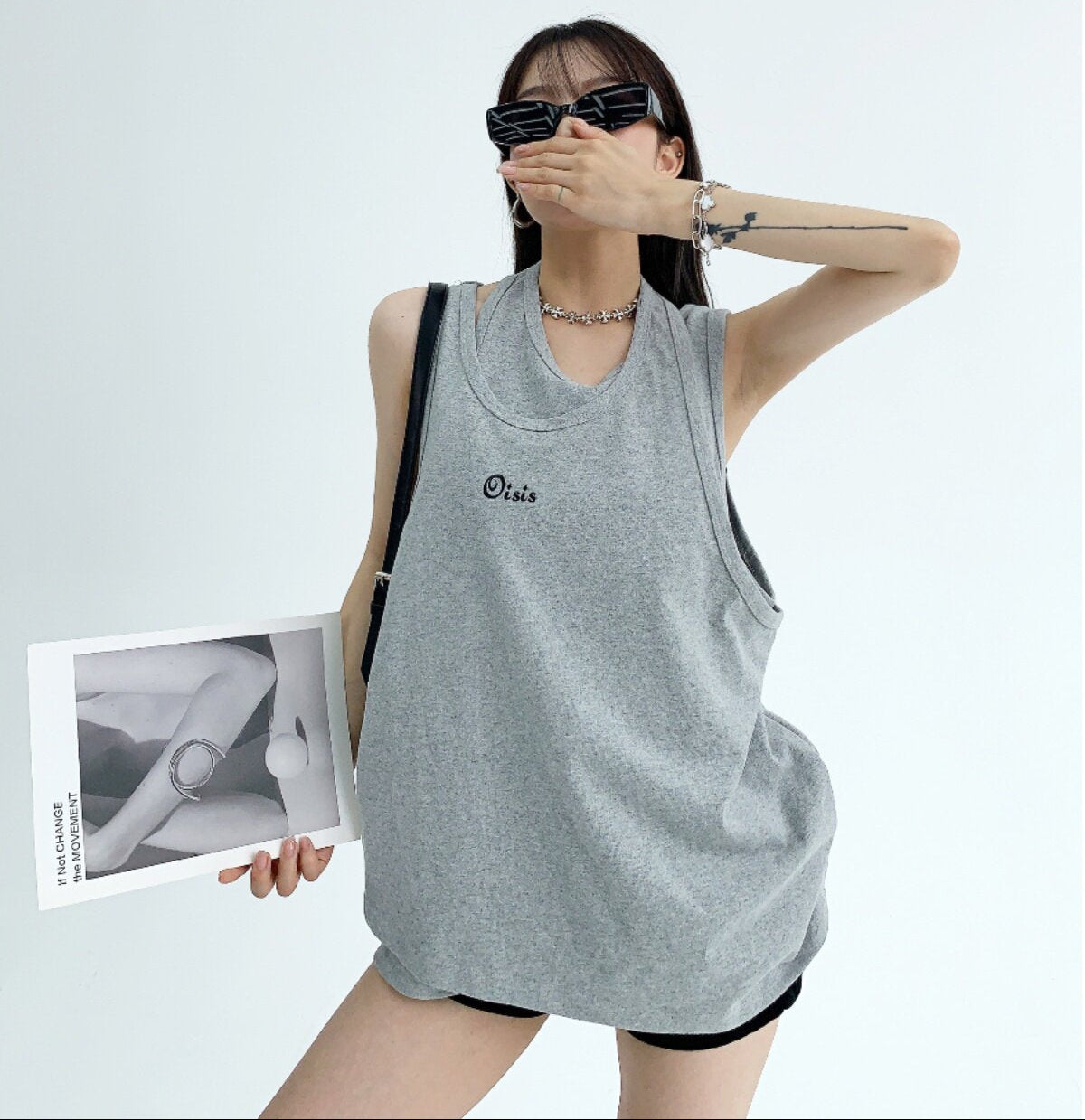 Sleeveless Logo Tank　OS10562