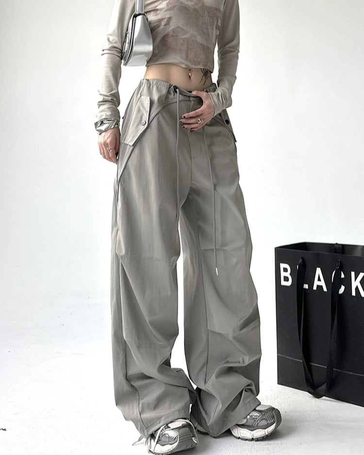 Wide-Leg Sports Pants / MY10013