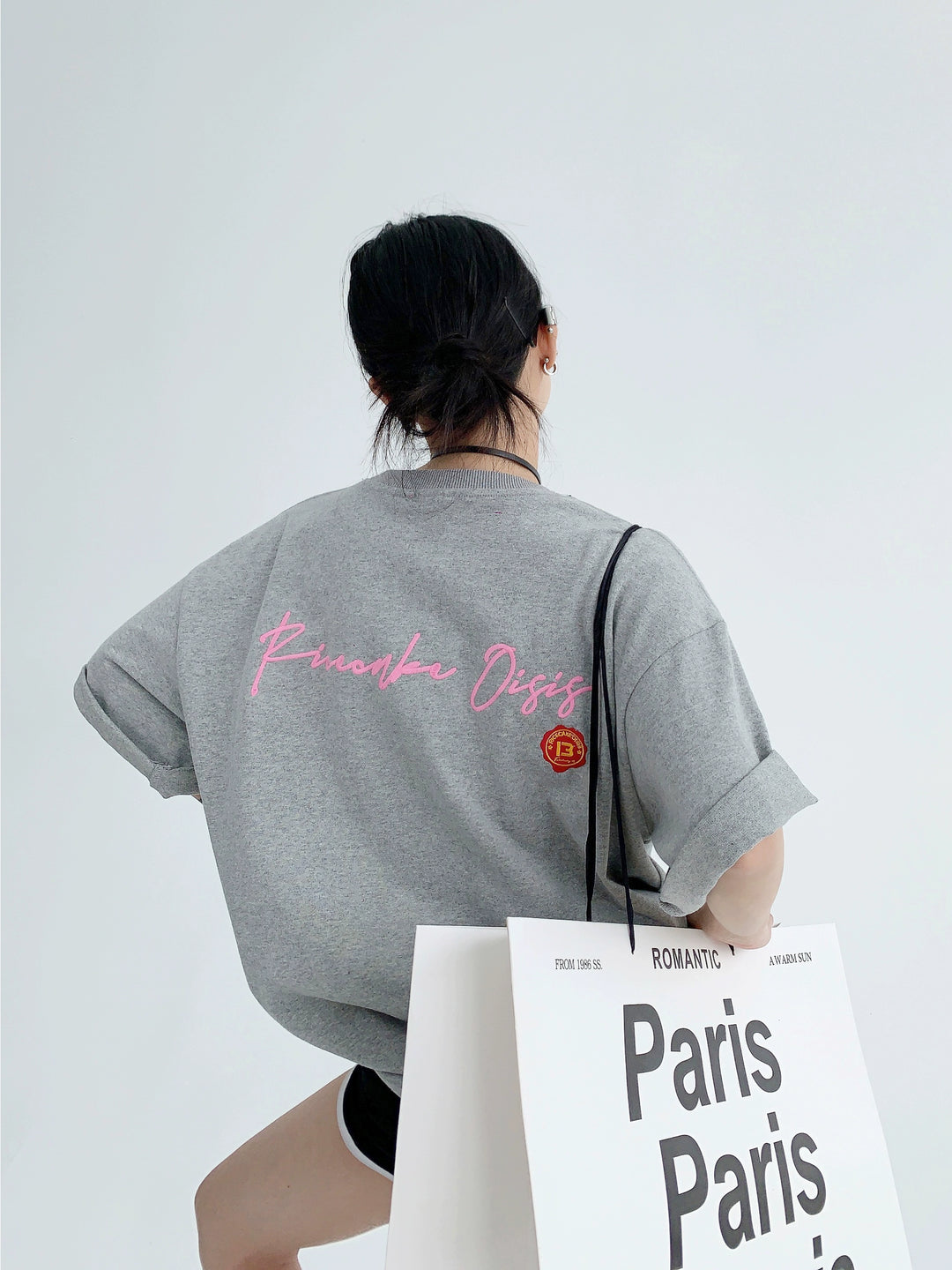 Chic Embroidered S-Tee / OS10012