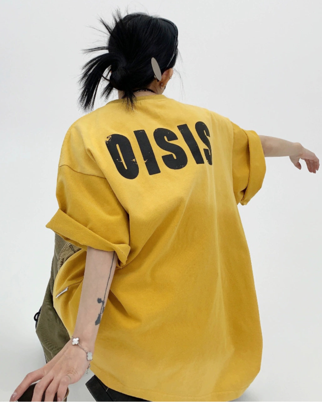 Letter Print S-Tee / OS10020