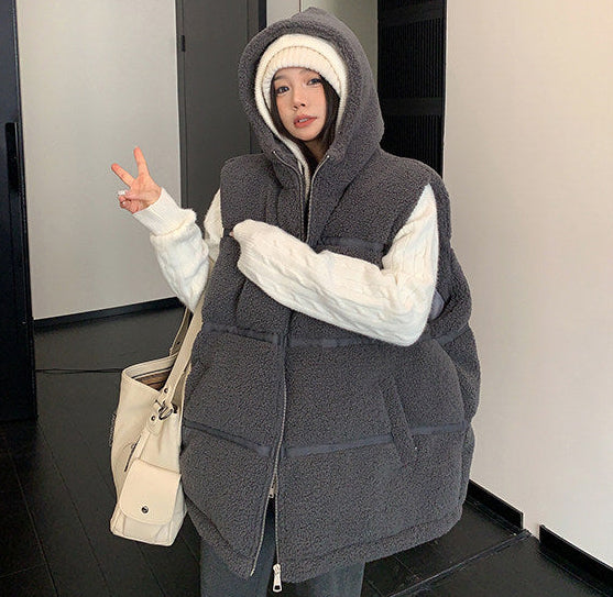 Hood Boa Vest / OS10342