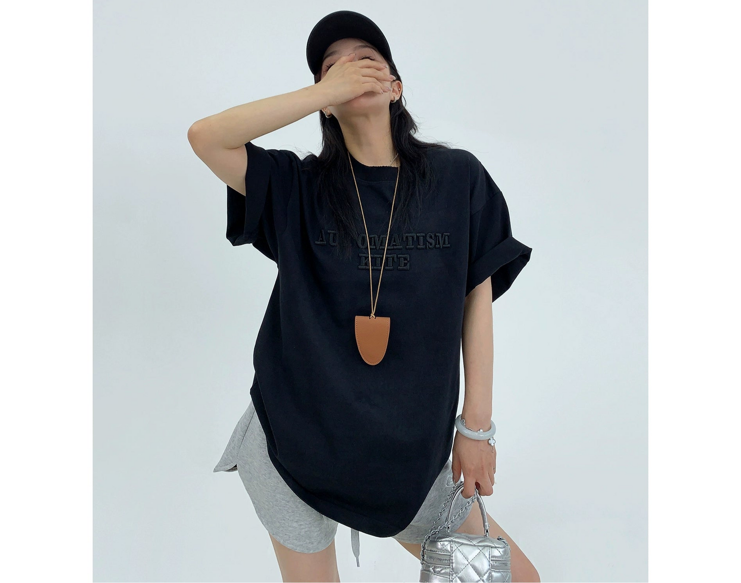 3D Embroidered S-Tee / OS10084