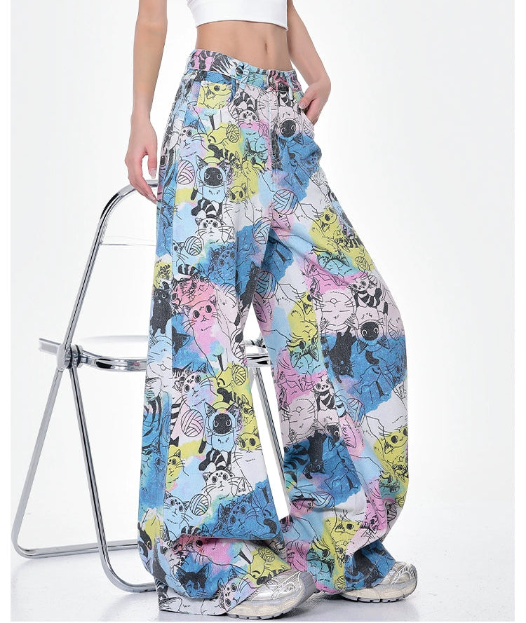 Urban Graffiti Pants / KS10054
