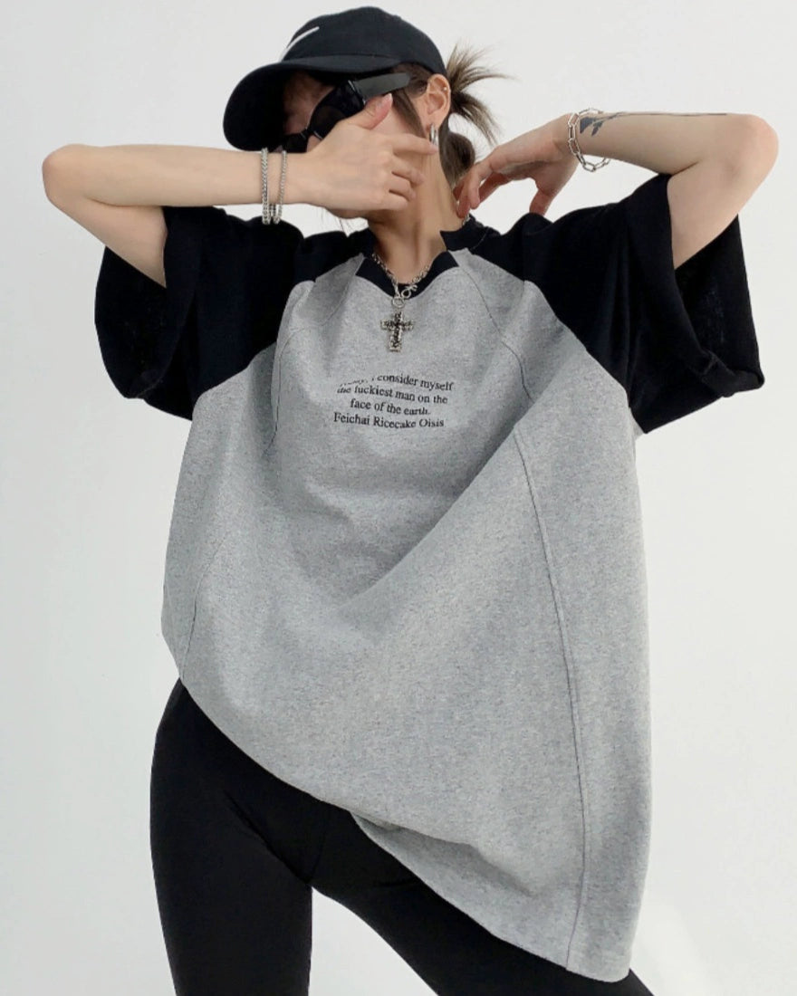 Irregular Collar S-Tee / OS10009