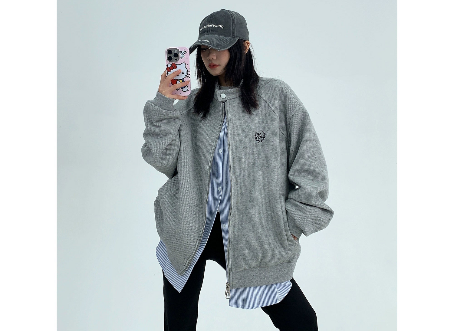 Embroidered Casual Jacket / OS10121